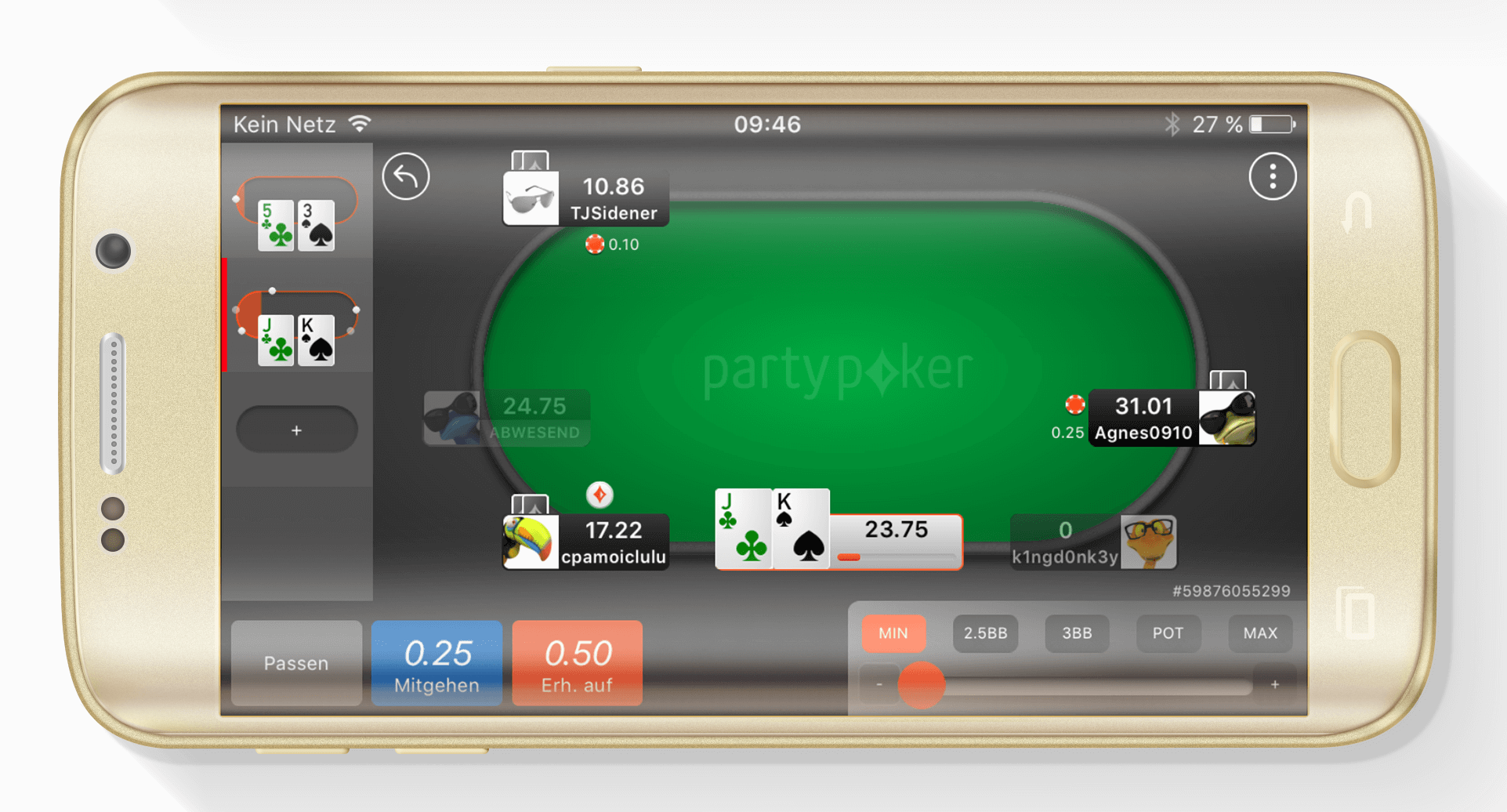 online poker android app real money